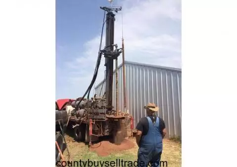 Water well drilling and service